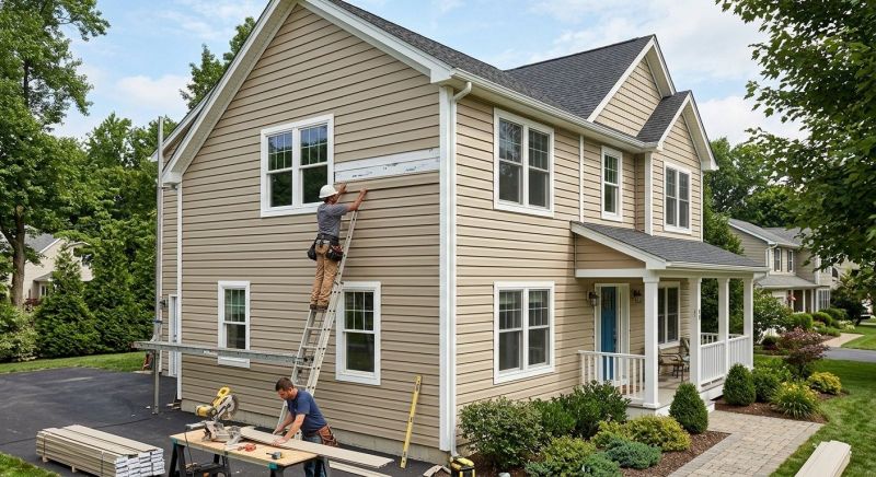 Dutch Lap Siding Installation in Asheville, NC