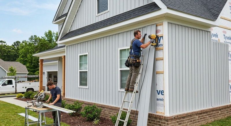 Flat Siding Installation in Asheville, NC