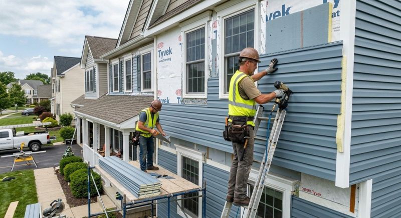 Insulated Siding Installation in Buncombe County, NC